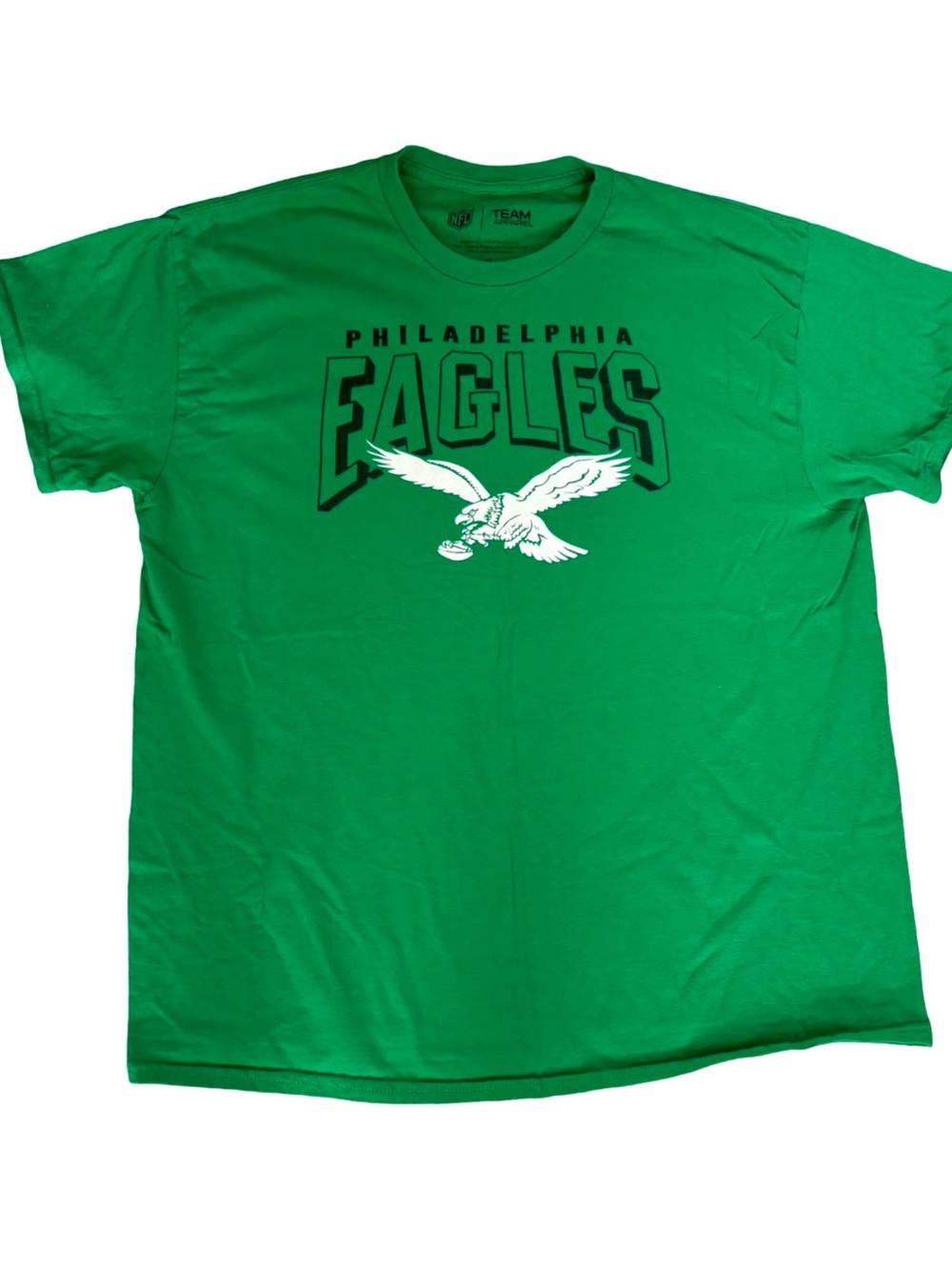 Team Apparel Green Philadelphia Eagles Graphic T-Shirt XL